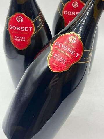 Gosset, Champagne Grande Reserve - Champagne Brut - 3, Nieuw