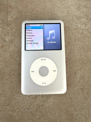 Apple - iPod Classic 7th Gen – 256GB SSD – silver –, Nieuw