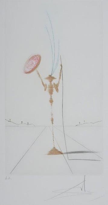 Salvador Dali (1904-1989) - Don Quichotte