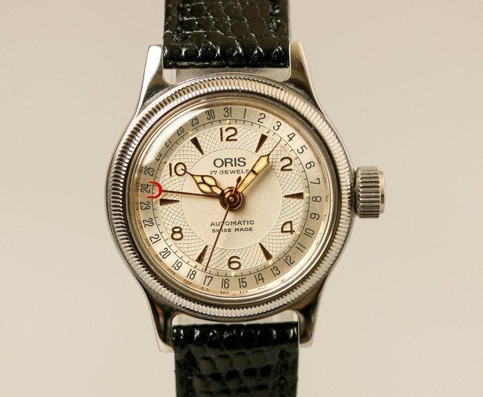 Oris - Pointer Date - Sans prix de réserve - 7464 - Femme -, Handtassen en Accessoires, Horloges | Heren
