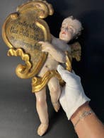 Décoration murale - Allemagne - Ange porte-bannière - 35 cm