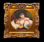 École espagnole (XIX-XX) - Les deux sœurs, Antiek en Kunst