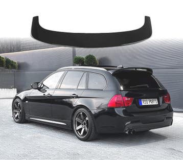 AILERON SPOILER BMW E91 TOURING LOOK M PERFORMANCE NOIR BRIL, Verzenden, Neuf