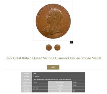 Verenigd Koninkrijk. Victoria. Medal 1897 Diamond Jubilee