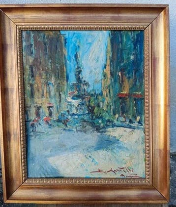 Rocco Carvelli (1930) - Roma Piazza Barberini
