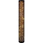 LED Vloerlamp Trion Tamara - Zwart/Goud - 8W Warm Wit 2700K-, Verzenden, Nieuw