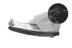 Cupspoiler voor BMW X4 (G02) CSL672-G, Verzenden
