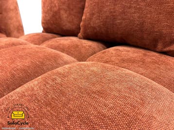 Loungefauteuil roest, modulair, capitonné – nieuw, Verzenden, Nieuw