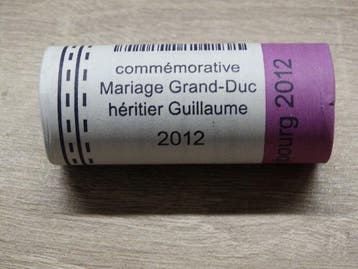 Luxemburg. 2 Euro 2012 Koninklijk Huwelijk (25 stuks) in