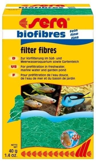 Sera Biofibers Fijn 40gram (Sera filtermaterialen), Dieren en Toebehoren, Ophalen of Verzenden, Nieuw