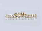 Armband - 14 karaat Geel goud - 2.92ct. tw. Diamant