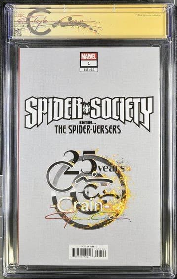 Spider-Society #1 - 1 Signed graded comic - 2024 - CGC 9.8, Nieuw