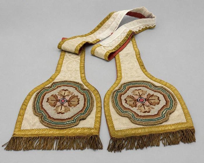 Religieuze en spirituele objecten - Textiel, Zijde,, Antiek en Kunst, Kunst | Niet-Westerse kunst