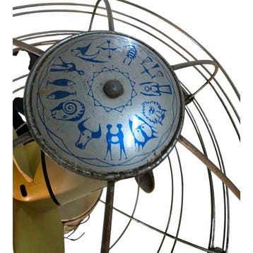 Ventilateur électrique - Acier, Plastique - Zodiaco