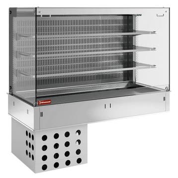 Inbouw-Element | Koelvitrine (Self-Service) + Gekoelde Kuip, Verzenden, Nieuw in verpakking