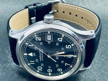 Hamilton - Khaki - 9721B - Homme - 1990-1999, Nieuw