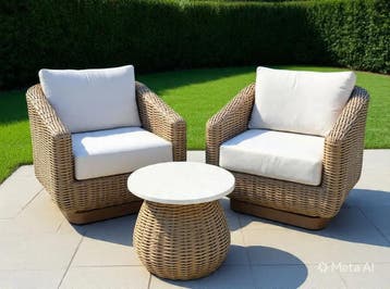 Luxe schommelstoel set aluminium met weersbestendige kussens, Tuin en Terras, Tuinsets en Loungesets, Ophalen of Verzenden, Nieuw