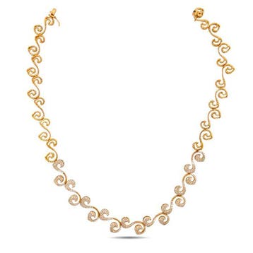 Collier - 18 carats Collier exclusif en or rose 18 carats, Bijoux, Sacs & Beauté, Colliers