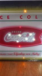 Coca Cola Advertentiefiguur - Hout, Canvas - 2010-2020