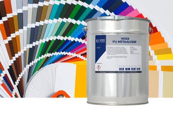Wixx PU Metaalverf RAL 9010 | Zuiver Wit 10L, Verzenden