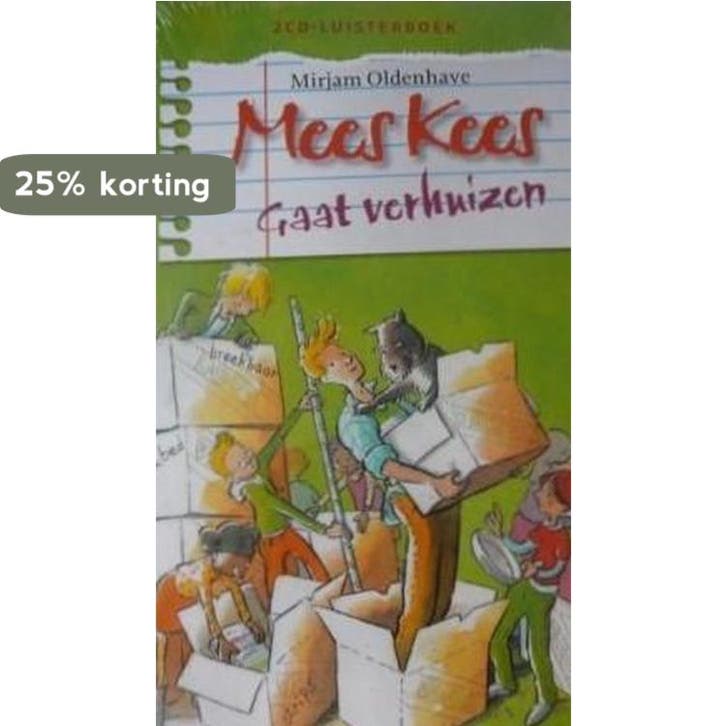 Mees Kees - Gaat verhuizen / Luisterboek 9789021674018, Boeken, Overige Boeken, Zo goed als nieuw, Verzenden