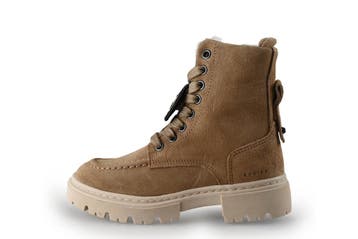 Nubikk Veterboots Meisjes in maat 28 Cognac, Kinderen en Baby's, Verzenden, Jongen of Meisje, Nubikk, Schoenen