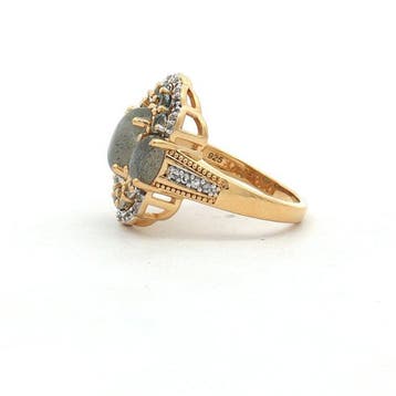 Sans prix de réserve - Bague Argent - 4.19ct. tw. Pierre