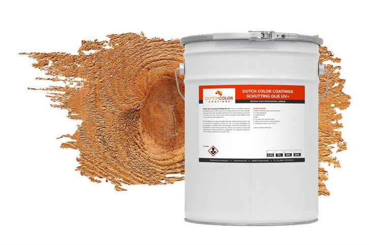 DCC Schuttingolie UV+ Bankirai 10L, Doe-het-zelf en Bouw, Verf, Beits en Lak, Nieuw, Verzenden