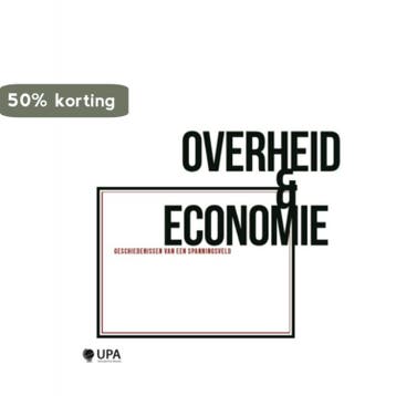 Overheid & economie 9789057180903, Boeken, Verzenden, Gelezen