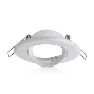 GU10 - armatuur - | - alford - | - wit, Verzenden