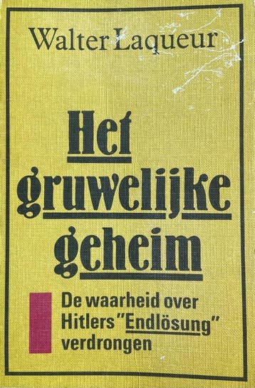Het gruwelijke geheim 9789021829210 Laquer, Verzenden, Gelezen, Laquer
