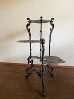 Bijzettafel - Gietijzer - Getijzeren plantentafel