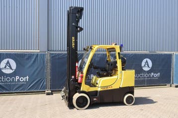 Veiling: Heftruck Hyster S5.5FT LPG 3200kg 7.65m 2016, Ophalen