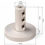 Wandhouder voor staalkabel met drievoudige inbusklem, Verzenden, Nieuw