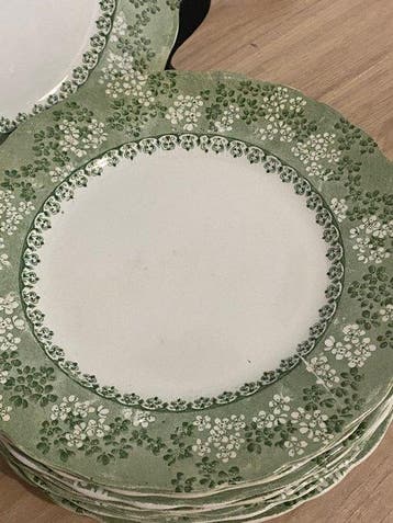 Ridgways - Royal semi porcelaine - Dessertservies (8) -