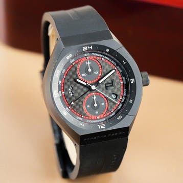 Porsche Design - Monobloc Actuator Titanium 24H-Chronotimer, Nieuw