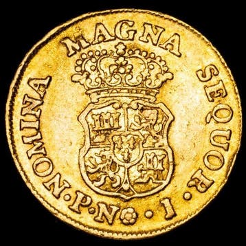 Espagne. Charles III. 2 Escudos 1768 Popayán (Colombia)