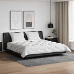 vidaXL Deken Set met kussen 3 pcs Wit Microfiber en Donsveer, Huis en Inrichting, Verzenden, Nieuw