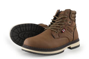 Dockers Veterboots in maat 41 Bruin, Bruin, Verzenden, Boots, Zo goed als nieuw