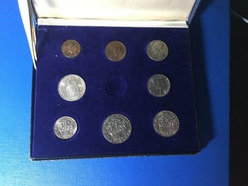 Vaticaan. Serie Divisionale 1936 con box originale (Zonder