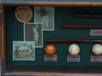Handcrafted Vintage Golf History Diorama Shadow Box -, Nieuw