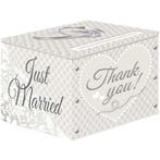 Just Married Enveloppen Gift Box 30cm, Verzenden, Nieuw