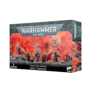 Chaos Space Marines Dark Commune (Warhammer 40.000 nieuw), Ophalen of Verzenden