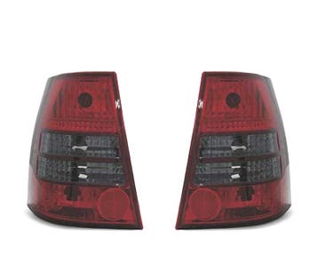 FEUX ARRIÈRE VOLKSWAGEN VW GOLF 4 VARIANT 97-03 ROUGE CHROMÉ, Verzenden