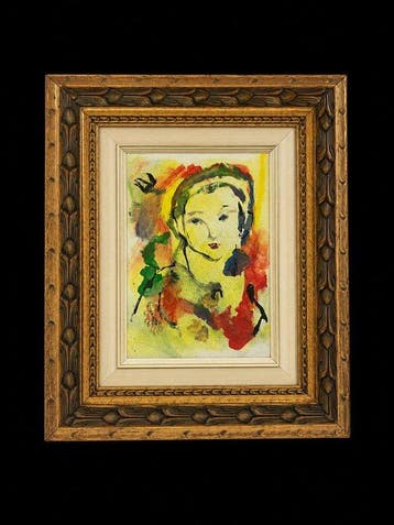 Ernesto Treccani (1920-2009) - Ritratto di donna