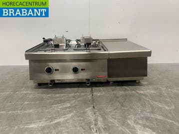 RVS Kupperbusch Dubbele Friteuse 2 x 10 liter 2 x 400V, Zakelijke goederen, Ophalen of Verzenden, Nieuw in verpakking