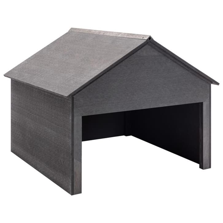 vidaXL Overkapping voor grasmaaier 80x80x70 cm HKC, Jardin & Terrasse, Tondeuses à gazon, Envoi