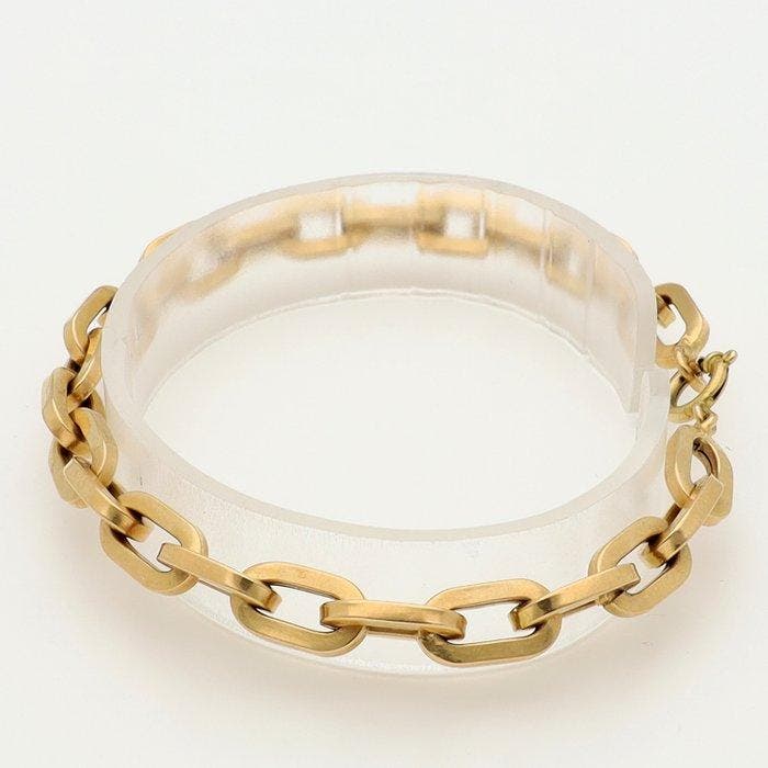 Armband - 18 karaat Geel goud, Handtassen en Accessoires, Armbanden