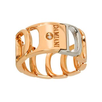 Damiani - Ring rosegoud, Nieuw