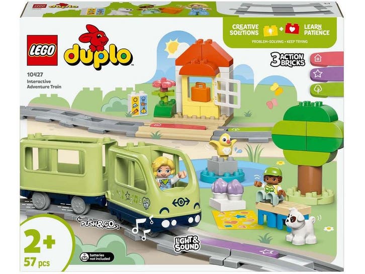 LEGO DUPLO - Interactieve avonturentrein - 3 actiestenen, Enfants & Bébés, Jouets | Autre, Envoi